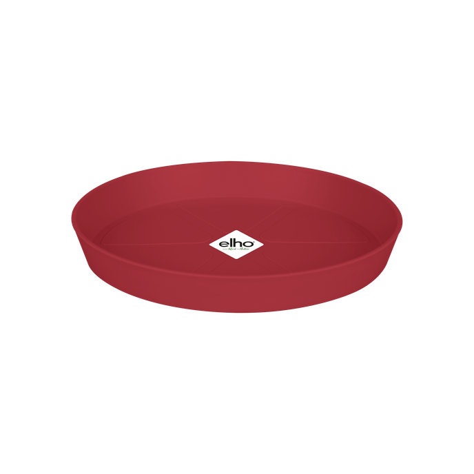 loft urban saucer round 34cm theatre red